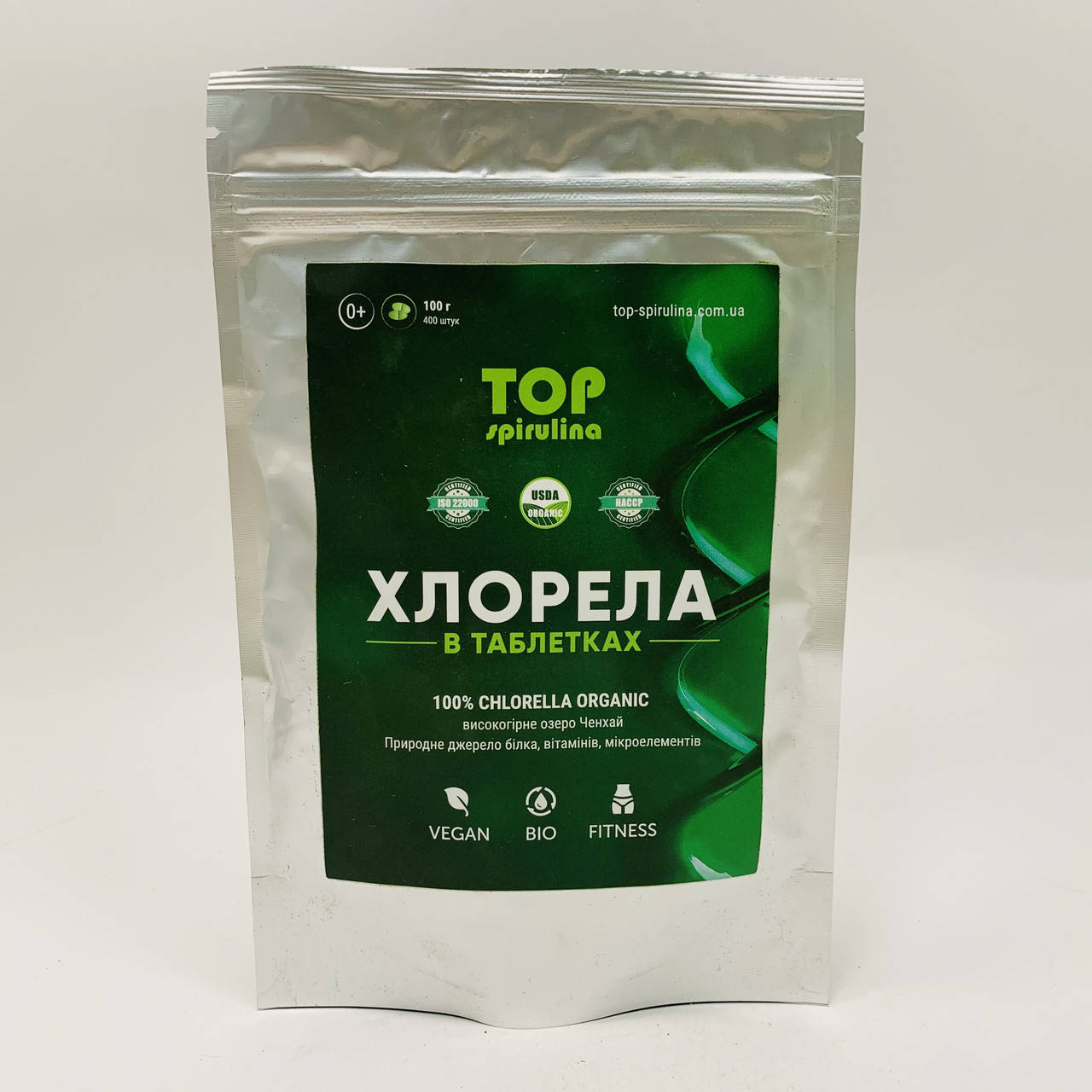 

ТОП-Хлорела (з озера Ченхай) у таблетках 100 г