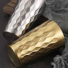 Термо-склянка з нержавіючої сталі 320 мл Romb кухоль золотого кольору з подвійними стінками REMY-DECOR, фото 5