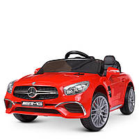 Детский электромобиль Mercedes с сигналом и подсветкой Bambi M 4871EBLR-3 Красный