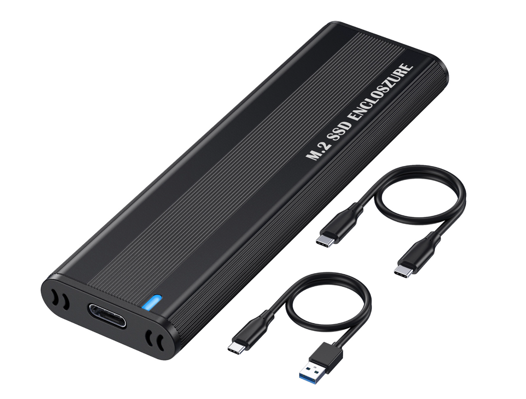 Зовнішня кишеня для M2 SSD NVMe (PCIe) і NGFF (Sata) USB 3.1 Type-C Deepfox M2SN Original