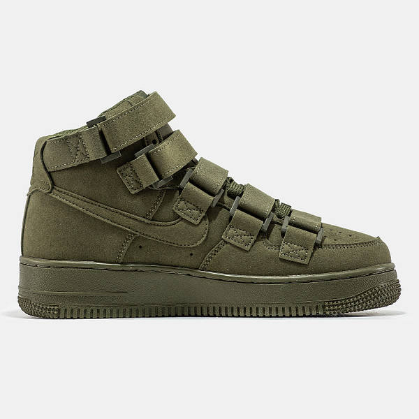 Green nike air force 1 high discount