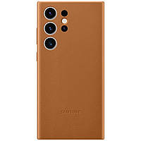 Чехол Samsung Leather Case Brown для Galaxy S23 Ultra SM-S918