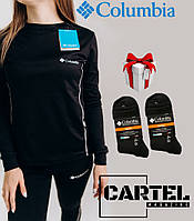 Зимова термобілизна жіноча COLUMBIA для активного відпочинку з флісу + шкарпетки 2 шт.