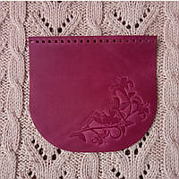 Клапан для сумки "Фея". Фуксія