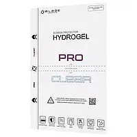 Защитная гидрогелевая пленка BLADE Hydrogel Screen Protection PRO (Edge Display) (clear glossy)