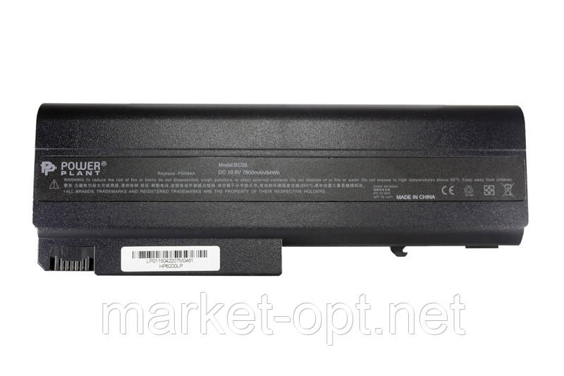 Акумулятор PowerPlant для ноутбукiв HP Business Notebook 6510b (HSTNN-UB08) 10.8 V 7800mAh