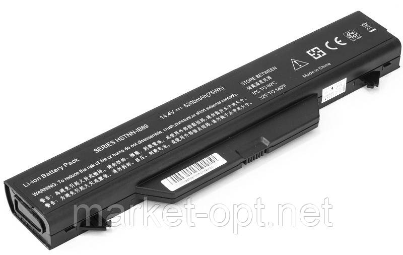Акумулятор PowerPlant для ноутбуків HP ProBook 4510S (HSTNN-IB88, H4710LH) 14.4V 5200mAh, фото 1