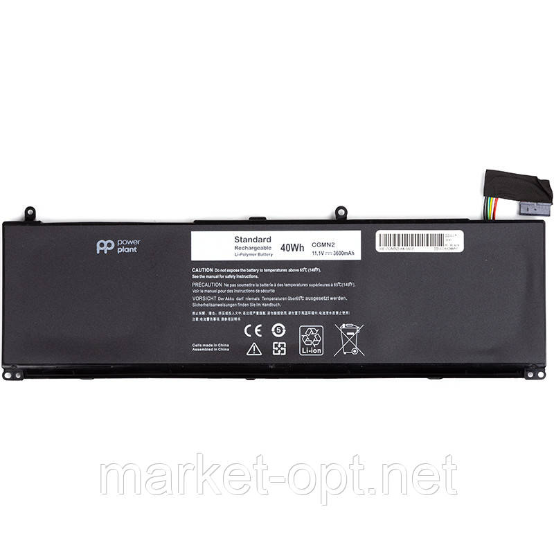 Акумулятор PowerPlant для ноутбуків DELL Inspiron 11 3135 (CGMN2) 11.1V 3600mAh, фото 1