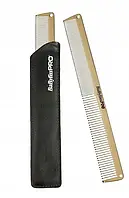 Гребень металлический BaByliss PRO Comb GOLD Metal M3842E