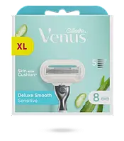 Сменные картриджи для бритья Venus Deluxe Smooth Sensitive 8 шт