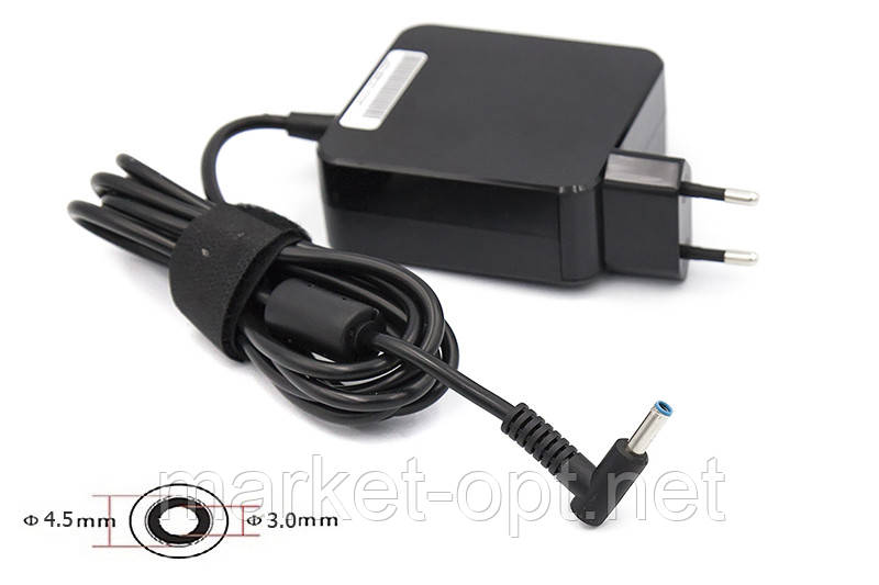 Блок живлення для ноутбуків PowerPlant HP 220V, 19.5V 65W 3.33A (4.5*3.0) wall mount, фото 1