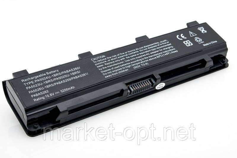 Акумулятор PowerPlant для ноутбуків TOSHIBA Dynabook T752 (PA5024U-1BRS) 10.8V 5200mAh, фото 1