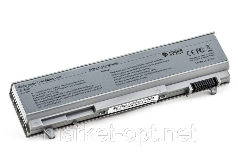 Акумулятор PowerPlant для ноутбуків DELL Latitude E6400 (PT434, DE E6400 3SP2) 11.1V 5200mAh, фото 1