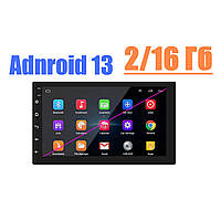 2din автомагнітола CP 606 2/16 Гб Android 13 2дин андроїд магнітола 7" екран + камера заднього виду, фото 2