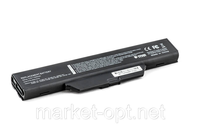 Акумулятор PowerPlant для ноутбуків HP Business Notebook 6730s (HSTNN-IB51, H6720) 10.8V 5200mAh, фото 1