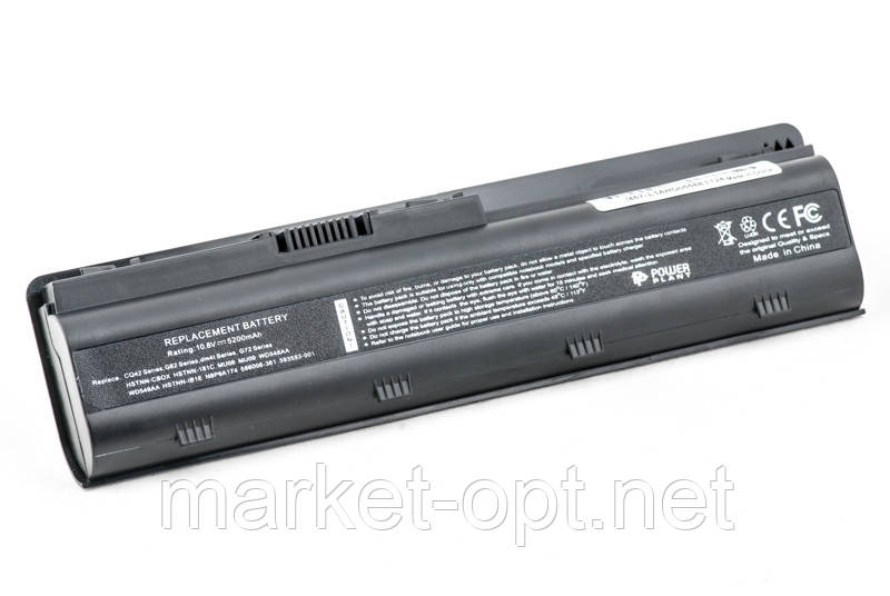 Акумулятор PowerPlant для ноутбуків HP Presario CQ42 (HSTNN-CB0X, H CQ42 3S2P) 10.8V 5200mAh