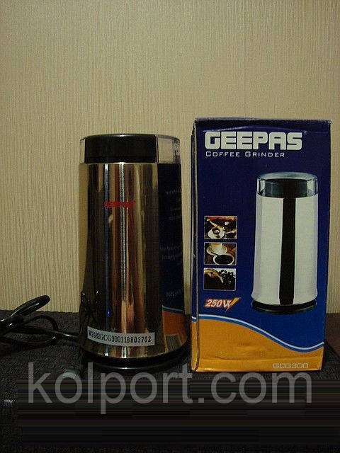 Электрическая Кофемолка Geepas GCG 300, товары для кухни, кофемолки, электро кофемолка, качество, лучший кофе - фото 2 - id-p343690523