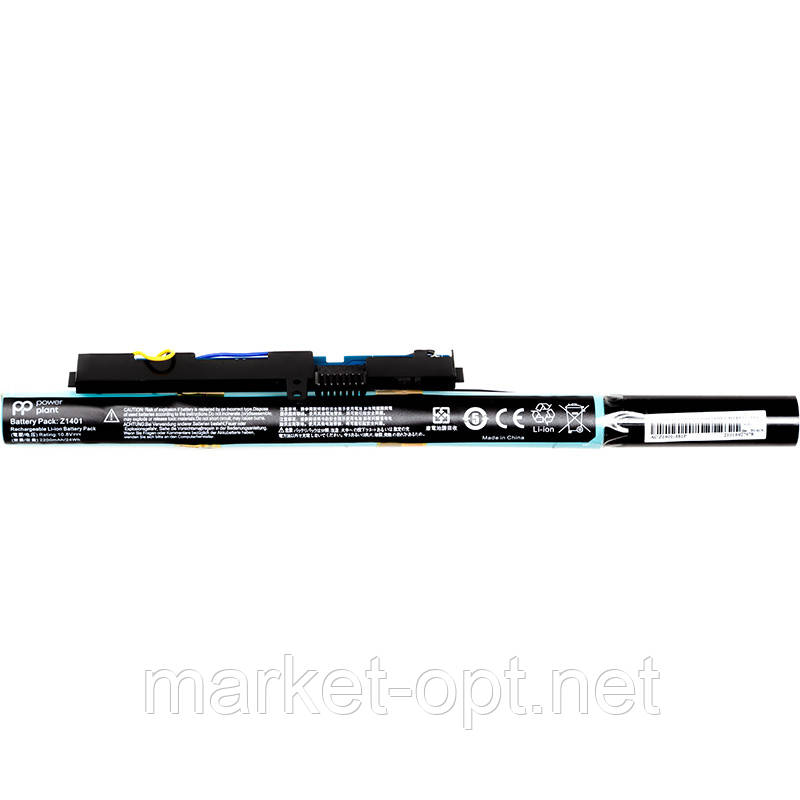 Акумулятор PowerPlant для ноутбуків ACER Aspire One 14 Z1401 (18650-00-01-3S1P-0) 10.8V 2200mAh
