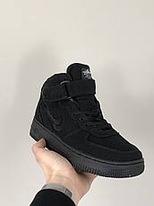 Чоловічі кросівки Nike Air Force 1 Mid Stussy Black ALL09944, фото 4