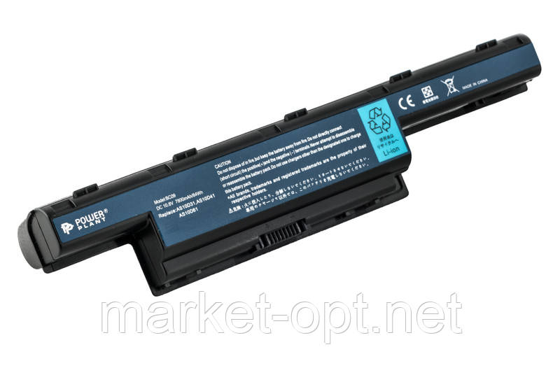 Акумулятор PowerPlant для ноутбуків ACER Aspire 4551 (AS10D41, AC 5560, 3S2P) 10.8V 7800mAh, фото 1