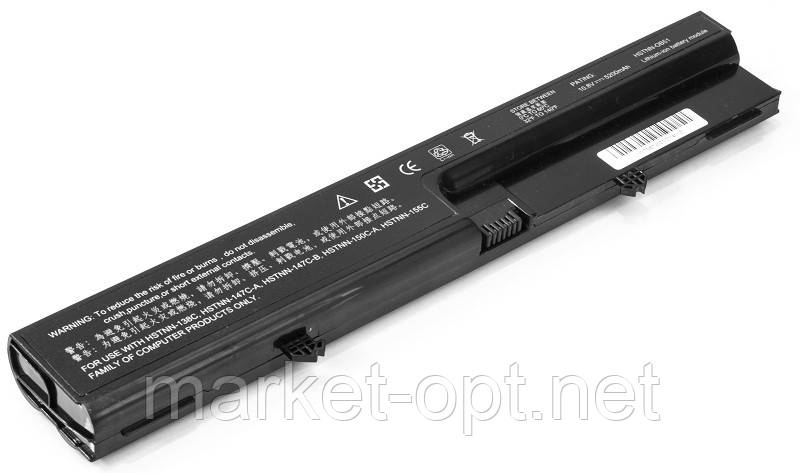 Акумулятор PowerPlant для ноутбуків HP Business Notebook 6520 (HSTNN-DB51) 10.8V 5200mAh, фото 1