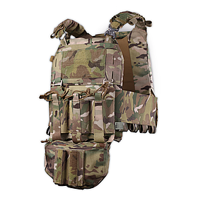 Система бронежилета Ferro Concepts Plate Carrier FCPC V5 Base1, Розмір: Мedium, Колір: MultiCam