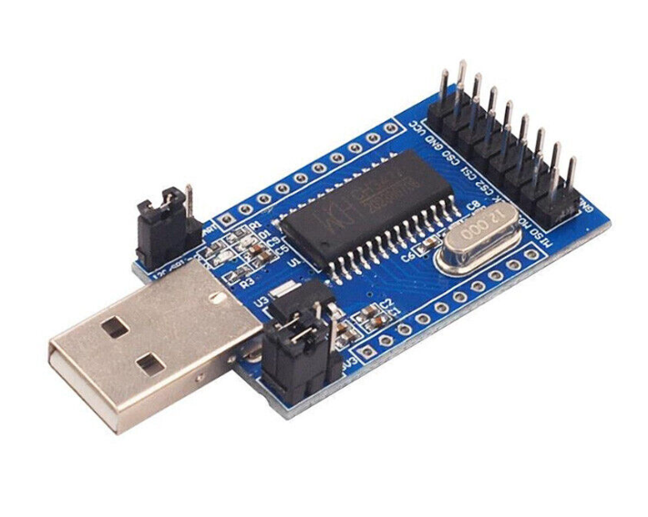 CH341 USB програматор з паралельним портом UART I2C SPI