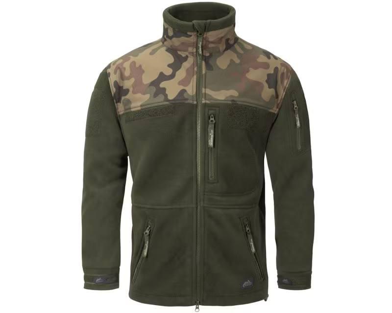Флісова кофта Helikon Infantry - Olive Green/PL Woodland wz.93