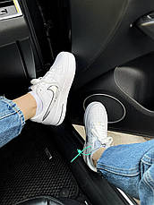 Чоловічі кросівки Nike Air Force 1 Low 07 Essential White Metallic Silver DD1523-100, фото 6