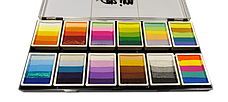 ПАЛІТРА АКВАГРИМ GrimMaster SPLIT CAKES COLORS Santorini 120 G, фото 4