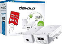 Devolo Magic 2 2400 WiFi ac next Стартовый комплект: Стабильный комплект с 2 адаптерами Powerline для подклю