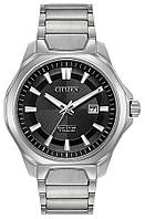 Титановые мужские часы Citizen Eco-Drive AW1540-88E. Солнечная батарея, сапфировое стекло