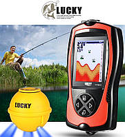 Эхолот беспроводной Lucky FF1108-1CWLA / Цветной 2.4" TFT color LCD.