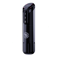 Беспроводная модульная тату машинка Dragonhawk X2 LCD дисплей с аккумулятором 1700 mAh Black Type C