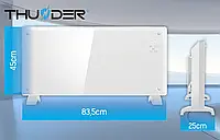 Конвекторный панельный обогреватель Thunder Modern 2в1 2000 W Wi-Fi (Электрические обогреватели Конвекторы)