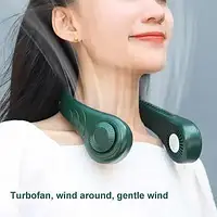 Гнучкий вентилятор USB на шию,Bladeless Neck Fan