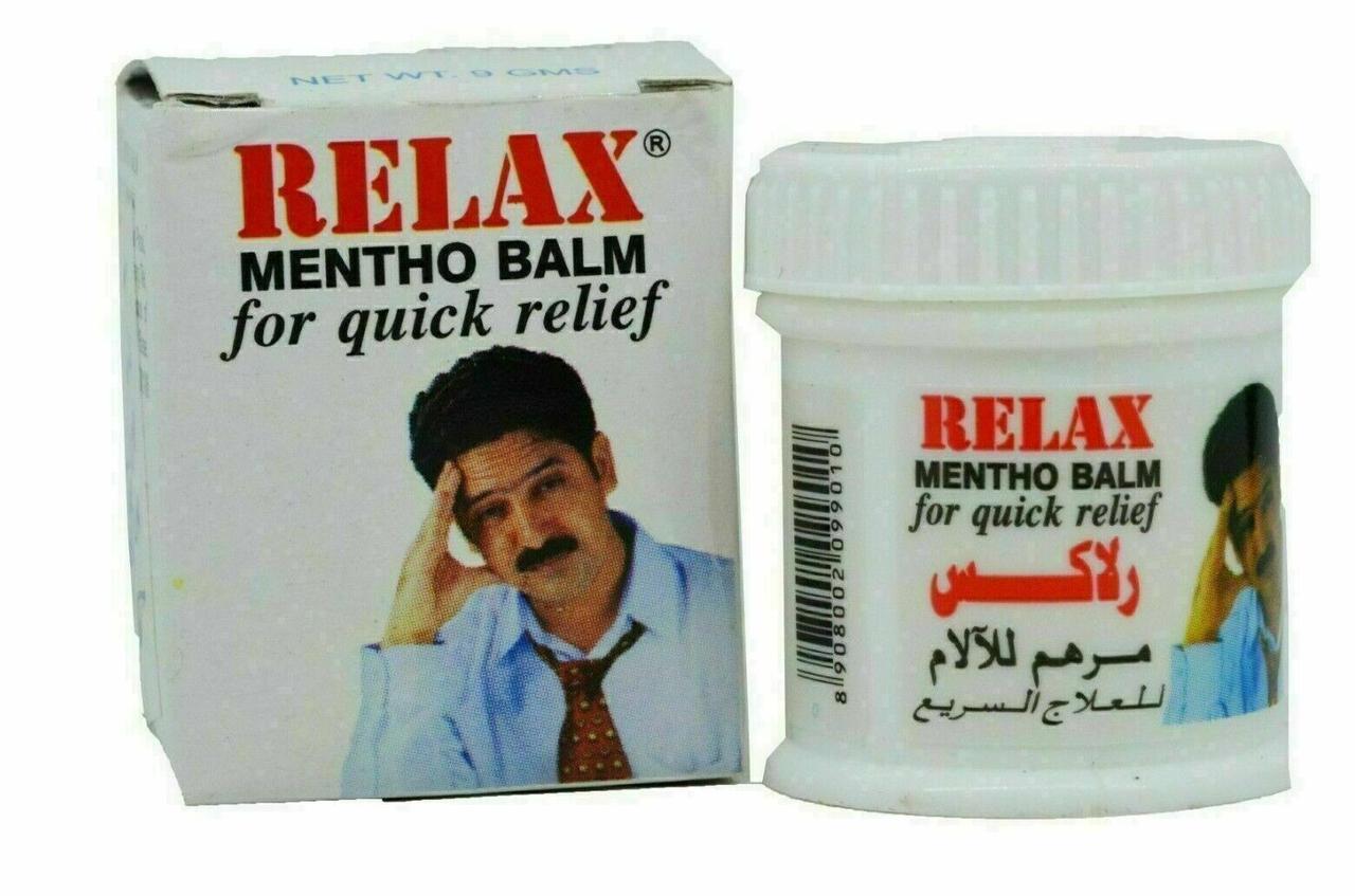 Relax mentho balm-Релаксувальний ментоловий бальзам під час застуди