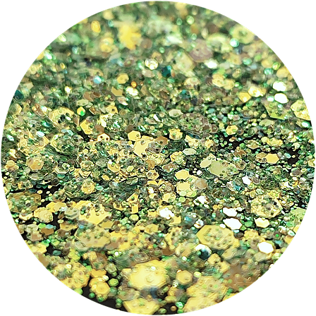 КРУПНИЙ ГЛІТЕР СУХИЙ ГОЛОГРАФІЧНИЙ MIX CHUNKY GLITTER 10 g, фото 1
