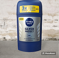 Дезодорант NIVEA MEN Silver Protect 50мл