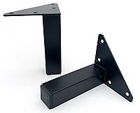 Мебельная Ножка для мягкой мебели h=10 см черная