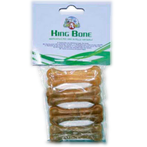 Ласощі для собак кістка пресована жилована KingBone Buffalo Croci 8см 35гр 4шт/уп