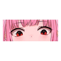 Anime eye sticker. Вологостійка наклейка