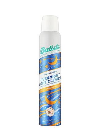 Сухий шампунь Batiste Overnight Light Cleanse Dry Shampoo 200ml, фото 1