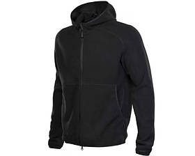 Тактична флісова кофта M-Tac Lite Microfleece Hoodie - Black