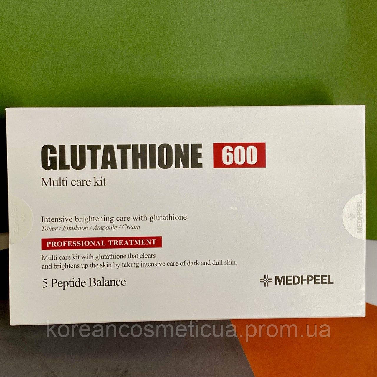 Набор осветляющих средств с глутатионом Medi-Peel Glutathione Multi Care Kit - фото 2 - id-p1960238832