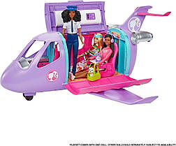 Ігровий набір Барбі літак із пілотом Mattel Barbie Airplane Adventures HCD49
