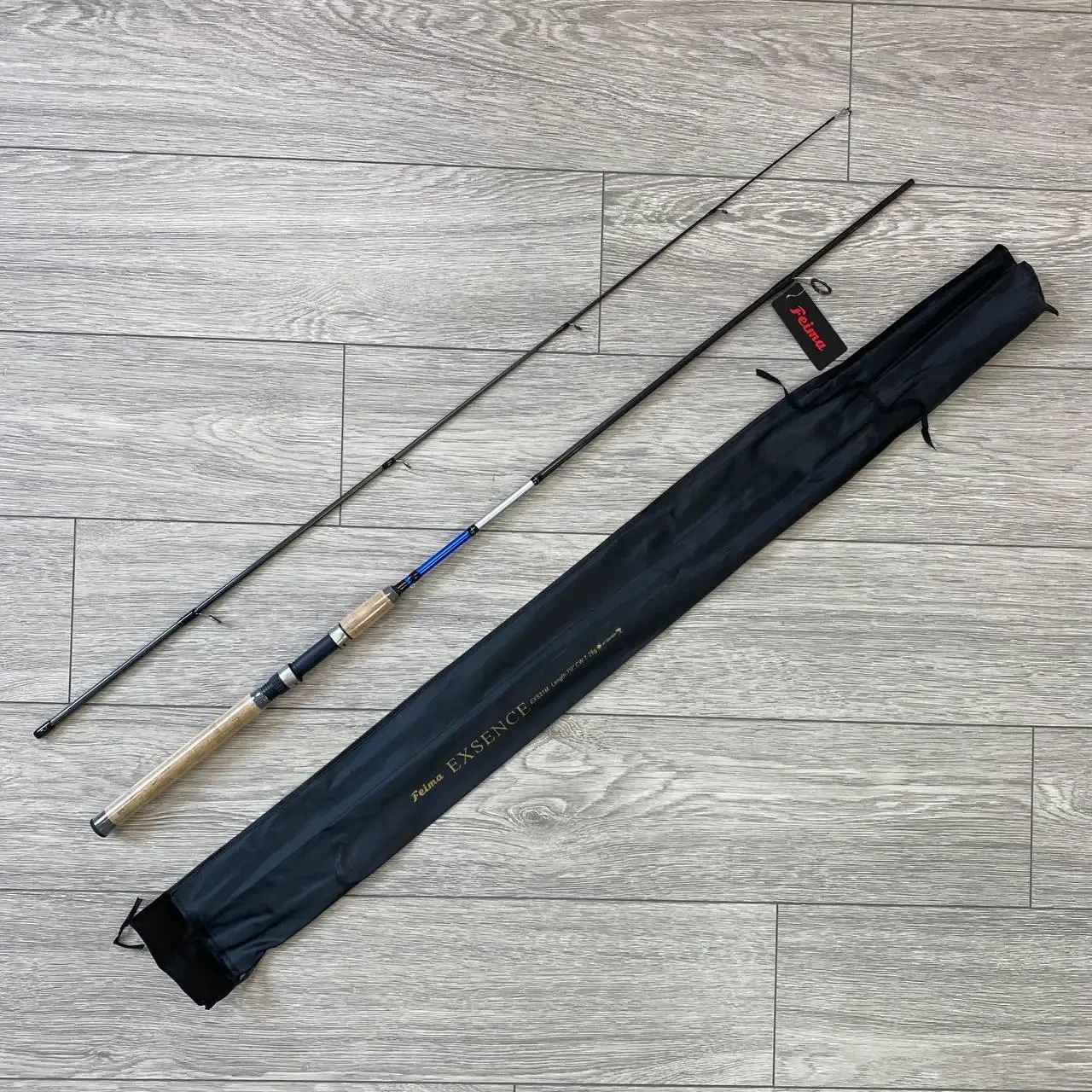 Спінінг карбоновий 2.1м Feima 7-28 тест