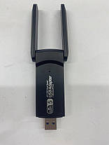 Двохдіапазонний USB WiFi адаптер 1300 Mbps (із двома потужними антенами), фото 4
