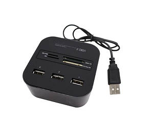 USB Сплиттер синій