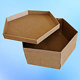 Коробка шестикутної форми, фото 3